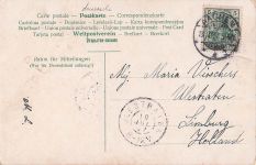 Aachen Marienkirche mit Mittelstrasse Kat. Aachen