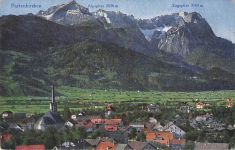 Alte Postkarte - Garmisch-Partenkirchen