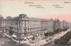 Schottenring. Hôtel de France, Schottenring 3. Wien 1. Sühnhaus, Schottenring 7.