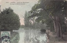 485. PARIS. Bois de Boulogne Etang de Saint-James