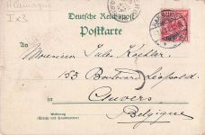 LITHO GRUSS AUS HAMBURG JUNGFERNSTIEG + MILCHKARREN 3 BILD COL