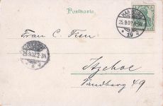 Gruss aus Hamburg - Litho