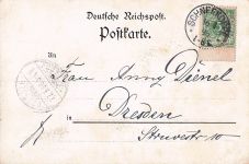 Schneekoppe, Farb-Litho,