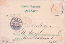 Gruß aus Hamburg - Litho