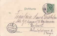 Gruss aus dem Riesengebirge - Hirschberg in Schlesien - Litho