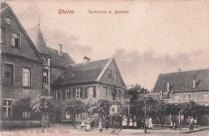 Rheine Gymnasium m. Denkmal
