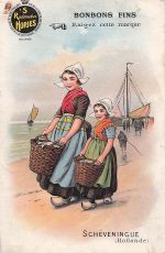 BONBONS FINS Exigez cette marque M SCHEVENINGUE (Hollande)