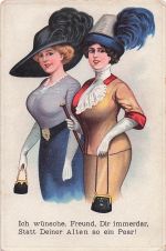 Ich wünsche, Freund, Dir immerdar, Statt Deiner Alten so ein Paar!