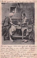 AK Café Arabe, Araber bei Brettspiel