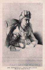 2165. AJACCIO (Corse) - Madame Mère, (dessin) Musée de l'Hôtel de Ville