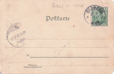 Bayern - Bad Wörishofen Wassertreten etc. Juxkarte farb. Mehrbildlitho 1898