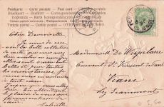 AK Mädchen in niederländischer Tracht mit Körben voller Tulpen