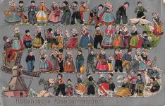 Hollandsche Kleedertrachten.