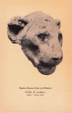 Musées Royaux d'Art et d'Histoire Modèle de sculpteur. Egypte Epoque saïfe.