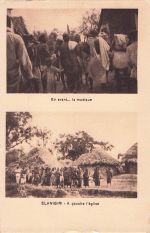 En avant... la musique ELANIGIRI A gauche l'église