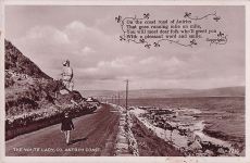 THE WHITE LADY, CO. ANTRIM COAST.