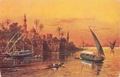 Kairo Am Abend Perlberg, F.