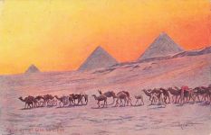 Ansichtskarte_Giza_Egypt Pyramides