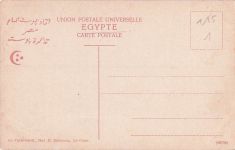 Ägypten Alte Foto-Postkarte Kairo, Stadtansicht Badrashin 1910er Jahre