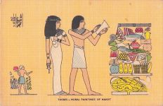 THEBES - MURAL PAINTINGS OF NAKHT