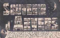 Souvenir-Postkarte aus Antwerpen,