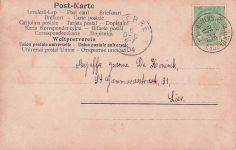 Souvenir-Postkarte aus Antwerpen,