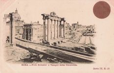 ROMA-Foro Romano e Tempio della Concordia. Serie IV, N. 16