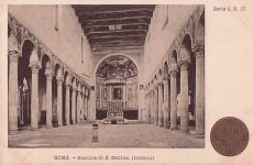 Serie I, N. 17 ROMA - Basilica di S. Sabina. (Interno)