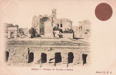 ROMA -Tempio di Venere e Roma. Serie IV, N. 4