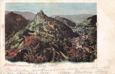 AK Altenahr, Burg Are, Weißes Kreuz