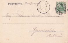 Aachen - Theaterplatz u. Kaiser Wilhelm-Denkmal.