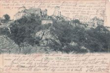 Bingen Rhein Ruine Rheinfels Kat. Bingen am Rhein