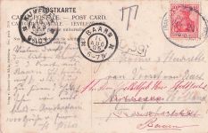 AK Heidelberg, Blick zum Schloss