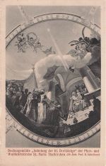 Deckengemälde „Anbetung der hl. Dreikönige"