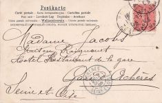 Litho Japanerin in Kimono, Shamisen, Steckfrisur