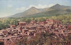 japanischen Onsen-Ortes Shima Onsen in der Präfektur Gunma