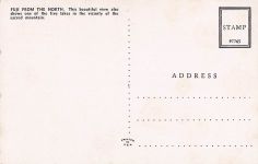 Fuji, Fuji-Hakone-Izu -Nationalpark, Japan, Vintage-Postkarte