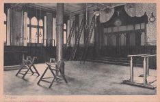 Ak Essen im Ruhrgebiet, Oberlyzeum, Turnsaal