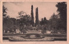 AK Bad Pyrmont Partie aus dem Palmengarten