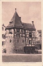 Postkarte Schellentürmle Stuttgart