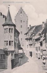 AK Meersburg, Blick auf das Obertor