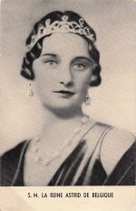 Ansichtskarte / Postkarte Königin Astrid von Schweden, Königin von Belgien