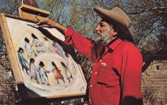 DeGrazia malt Los Ninos Tucson Arizona Vintage-Postkarte v133