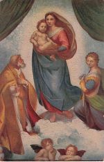 No. 1097 Madonna sixtine Madonne sixtine