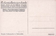 Die fernen Gräber - Kolonialkriegerdank