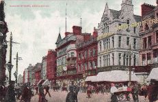 Market Street, Manchester – Ungestempelte Postkarte der Hope Brothers