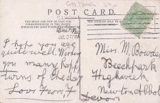 Market Street, Manchester – Ungestempelte Postkarte der Hope Brothers