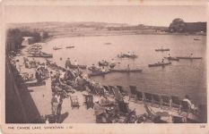 THE CANOE LAKE. SANDOWN IW