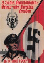 Propagandakarte - Frontsoldaten-Ehrentag 1937