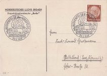 Norddeutscher Lloyd Bremen - Doppelschraubendampfer Berlin